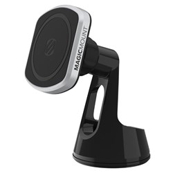 Scosche MagSafe Magnetic Window And Dash Suction Mount For Mobile Devices Black
