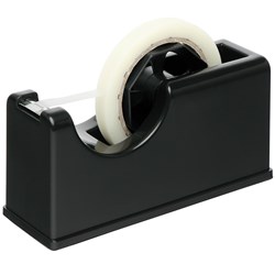 Marbig Tape Dispenser Large Suits 66m Tape Black 