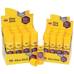 Marbig Glue Stick Large 36gm White 