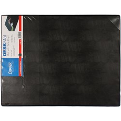 Bantex Desk Pad With Flap 460x590mm Black