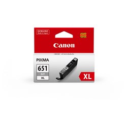 Canon CLI-651XL Grey Ink Cart CI651XLGY