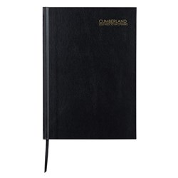 Cumberland Business Diary A5 Week To View Black 