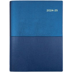 Collins Vanessa Financial Year Diary A5 Day To Page Blue