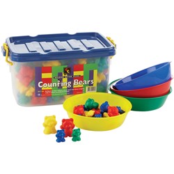 Learning Can Be Fun Bear Counters Jar of 96