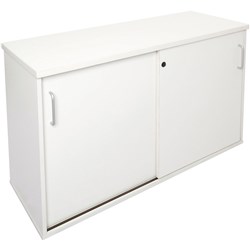 Rapid Vibe Credenza Sliding Doors 730Hx1800Wx450mmD White
