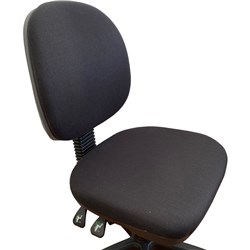 Rapidline ET20 BK Operator Chair Medium Back 3 Lever Black