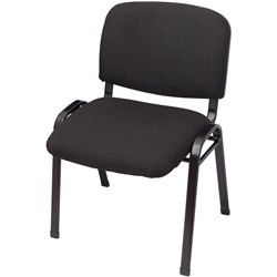 Rapidline Nova Stackable Visitor Chair Black 