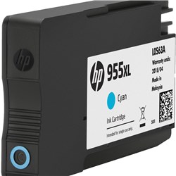 HP 955XL Ink Cartridge High Yield Cyan 