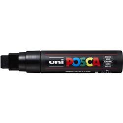 Uni Posca PC-17K Paint Marker Extra Broad 15mm Chisel Tip  Black