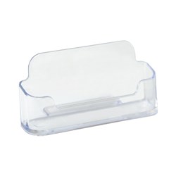 Deflecto Business Card Holder Single Tier Landscape 