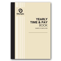 Olympic Yearly Time & Pay Book 140583