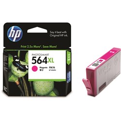 HP 564XL Ink Cartridge High Yield Magenta CB324WA