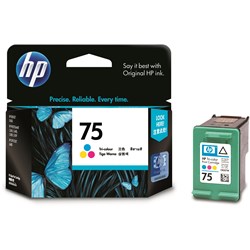 HP 75 Ink Cartridge Tri Colour CB337WA