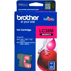 Brother LC-38M Ink Cartridge Magenta