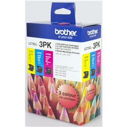 Brother LC-73CL Ink Cartridge Colour Value Pack CMY