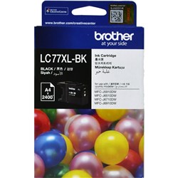 Brother LC-77XLBK High Yield Ink Cartridge Black