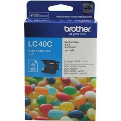 Brother LC-40C Ink Cartridge Cyan