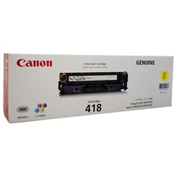 Canon CART418Y Toner Cartridge Yellow