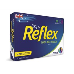 Reflex Copy Paper A4 80gsm White 100% Recycled Ream of 500