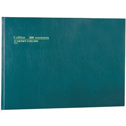 Collins Analysis 800 Series A3 32 Money Column Green 