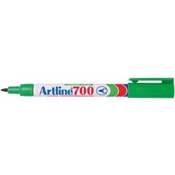 Artline 700 Permanent Markers Fine Bullet 0.7mm Green