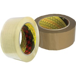 Scotch 370 Packaging Tape 36mmx75m Brown  pkt 6