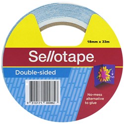 Sellotape 404 Double Sided Tape 18mmx33m  