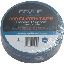 Stylus 399 Cloth Tape 36mmx25m Blue  