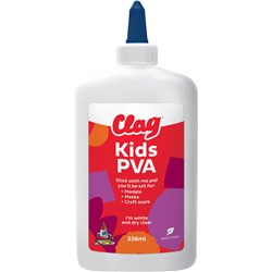 Clag Kids PVA Glue 236ml  