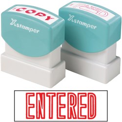 XStamper Stamp CX-BN 1021 Entered Red 