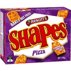 Arnott's Shapes Biscuits Pizza 190gm 