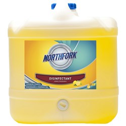 Northfork Disinfectant Commercial Strength Lemon Fragrance 15 Litres