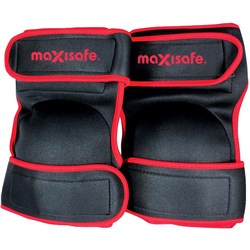 Maxisafe Comfort Style Knee Pads Black And Red 