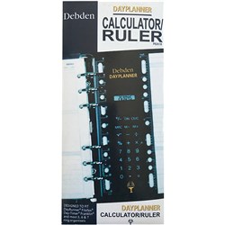 Debden Dayplanner Refill Calculator Ruler Personal Edition 172X96mm