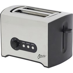 Nero 2 Slice Toaster Stainless Steel