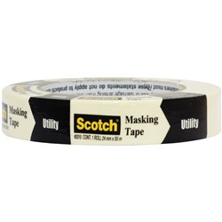 Scotch 2010 Masking Tape 24mmx55m General Purpose Beige  