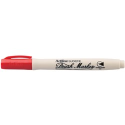 Artline Supreme Brush Marker Red