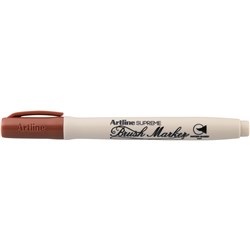 Artline Supreme Brush Markers Brown Box Of 12 
