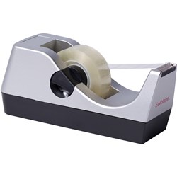 Sellotape Desktop Tape Dispenser Small 30mm Core Silver 