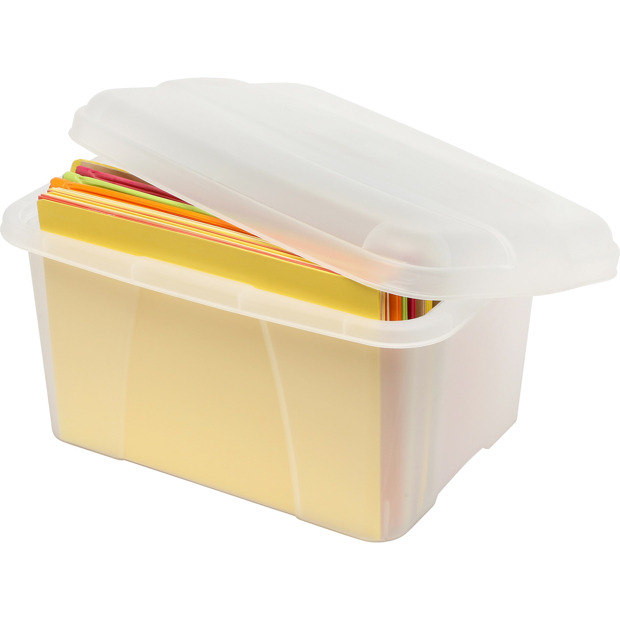 Porta Storage Box Filing & Storage - Crystalfile Mini Porta Storage Box 20L Clear ...